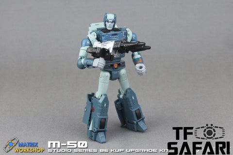 Matrix Workshop M-50 M50 Weapon set for Studio Series 86 Deluxe Kup Upgrade Kit (Painted)