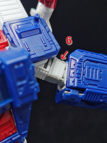 Ratchet Studio ROS-021 ROS021 Gap Filler and Leg Extensions for Kingdom Ultra Magnus Upgrade Kit