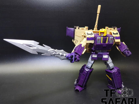 BDT Studio  BDT-38 BDT38 Weapon Set(Blade + Laser Gun)for Generations Legacy Series Leader Blitzwing Upgrade Kit