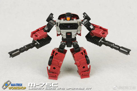 Matrix Workshop M75C M-75C Weapon set  for Generations Legacy Deluxe Dead End Upgrade Kit