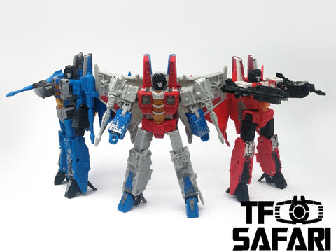 【Make-to-order】Go Better Studio GX-03 Null Rays for WFC Siege Decepticon Seekers (Starscream / Skywarp / Thunder Cracker / Red wing)  Weapon Set