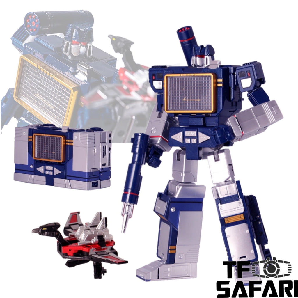 Toy House Factory THF-01J THF0J Sonic Wave (w/ One Cassette Only) 25cm (MP-13 Soundwave)