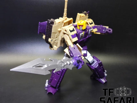 BDT Studio  BDT-38 BDT38 Weapon Set(Blade + Laser Gun)for Generations Legacy Series Leader Blitzwing Upgrade Kit
