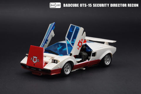 BadCube BC OTS-15 OTS15 Security Director Recon Red Alert 18cm