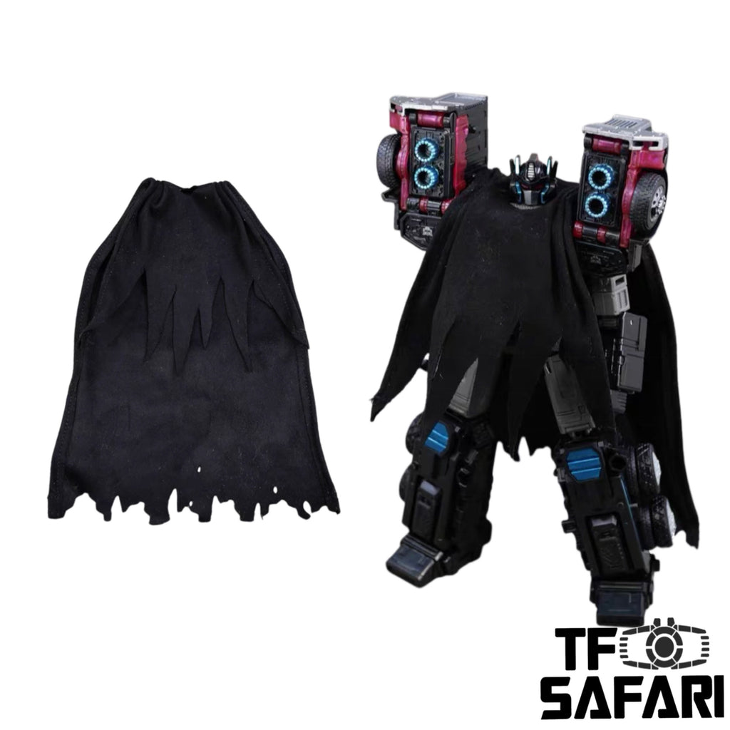 TFS01C TFS-01C Upgrade Kit (Black cloak) for Generations Velocitron Legacy G2 Universe Scourge / Black Convoy (Laser Nemesis) Upgrade Kit