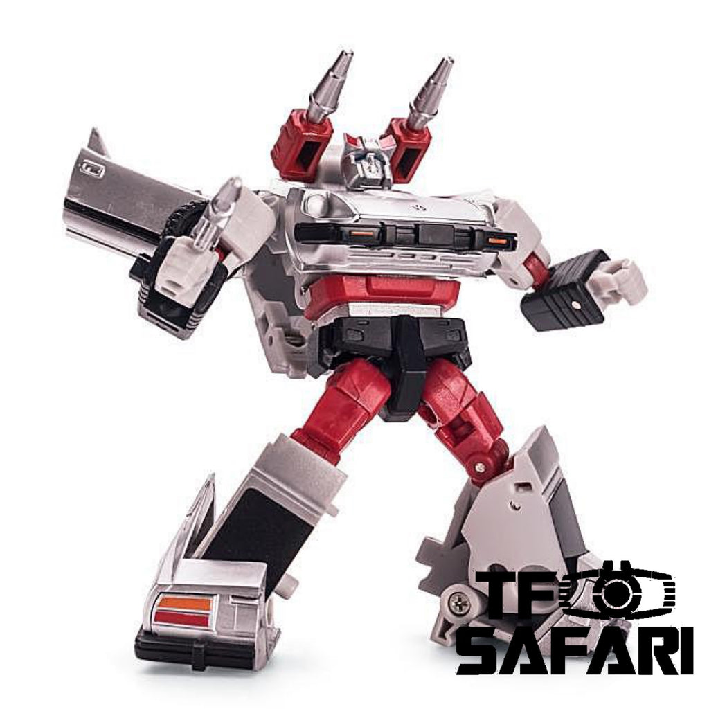 NA NewAge H4G H-4G Black Rain(Silverstreak Repaint Version Full Silver) New Age 8cm / 3"