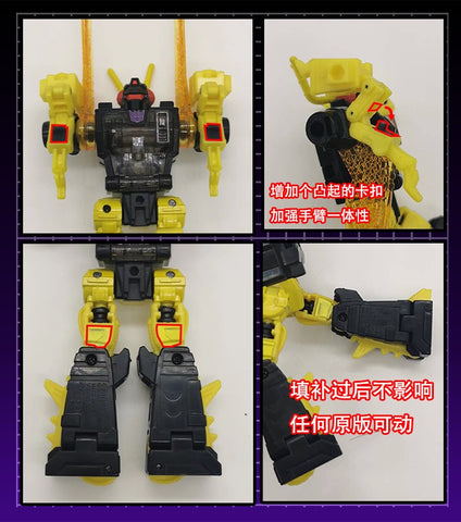 115 Workshop YYW-31 YYW31 Upgrade kit for WFC Legacy BUZZWORTHY BUMBLEBEE RANSACK Upgrade Kit