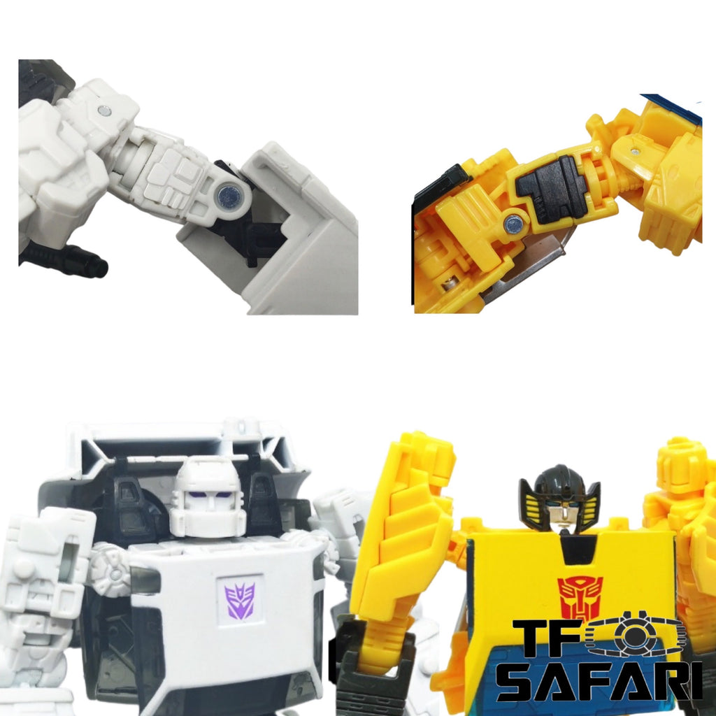 Shockwave Lab SL-GF21 SL-GF22 Hip Gap Fillers for Earthrise Runamack & Sunstreaker Upgrade Kit