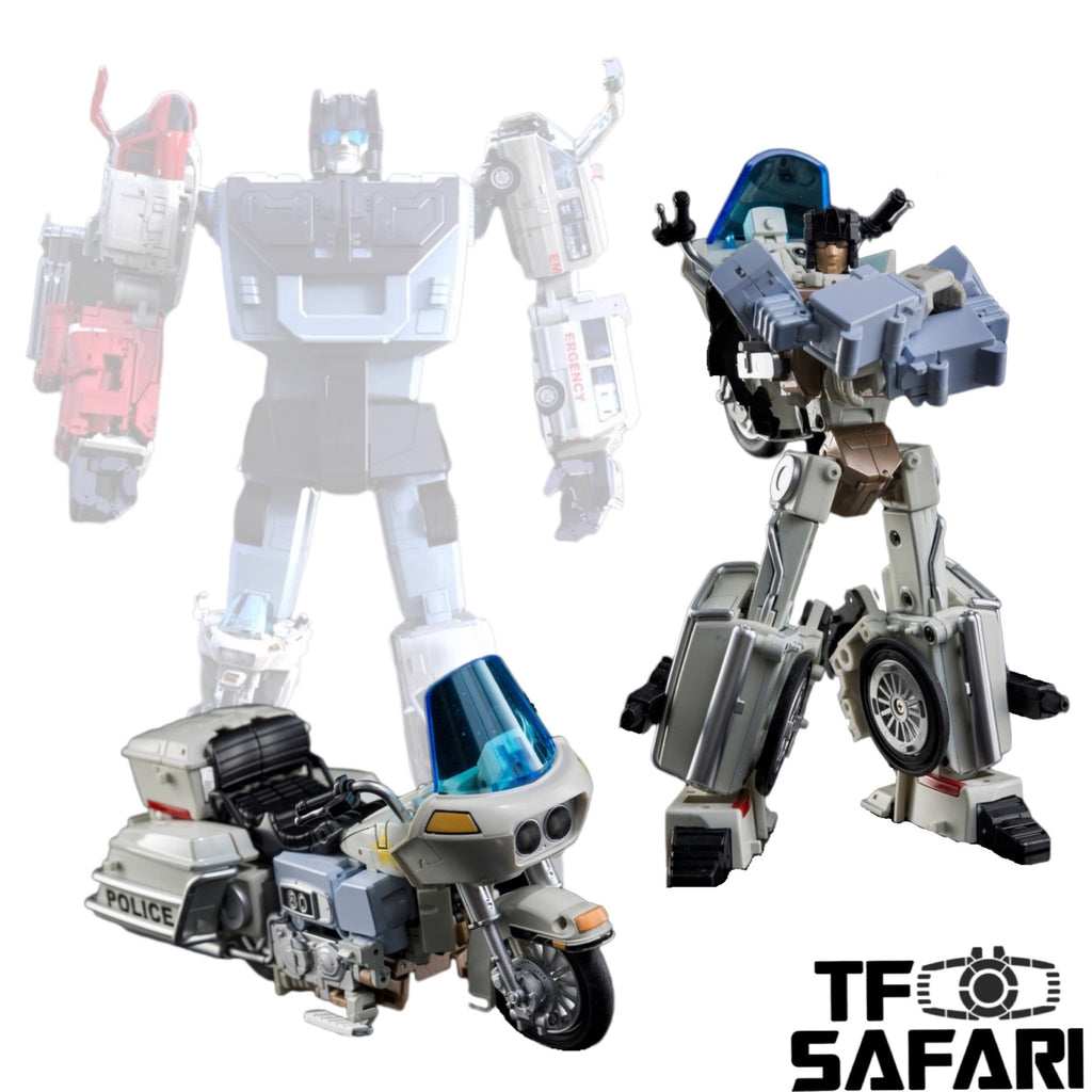 XTransbots MX-33 MX33 Jocund (Groove, Defensor Combiner) X-transbots 17cm / 6.7"