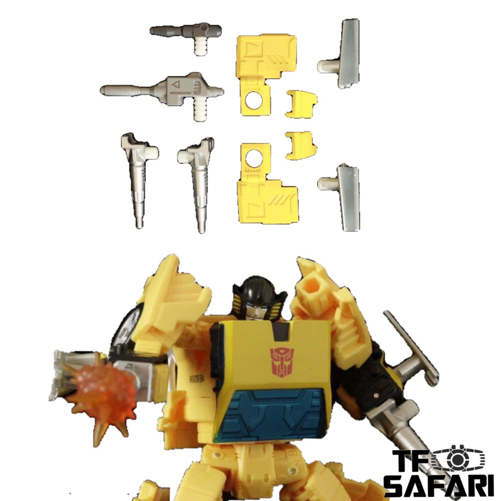 ZX Studio ZX-04 Upgrade Kits + Weapons for WFC Earthrise Sunstreaker Upgrade Kit (Painted)