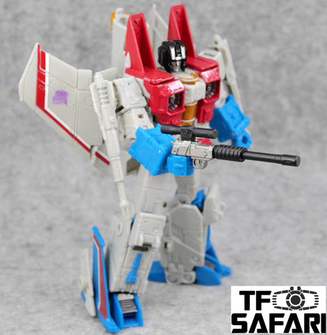 TFSAFARI WV-01 WV01 Weapon Sets (Painted 1:1 Duplication of weapons in WFC Generation Selects Centurion Drone Weaponizer Pack)Upgrade Kit ()