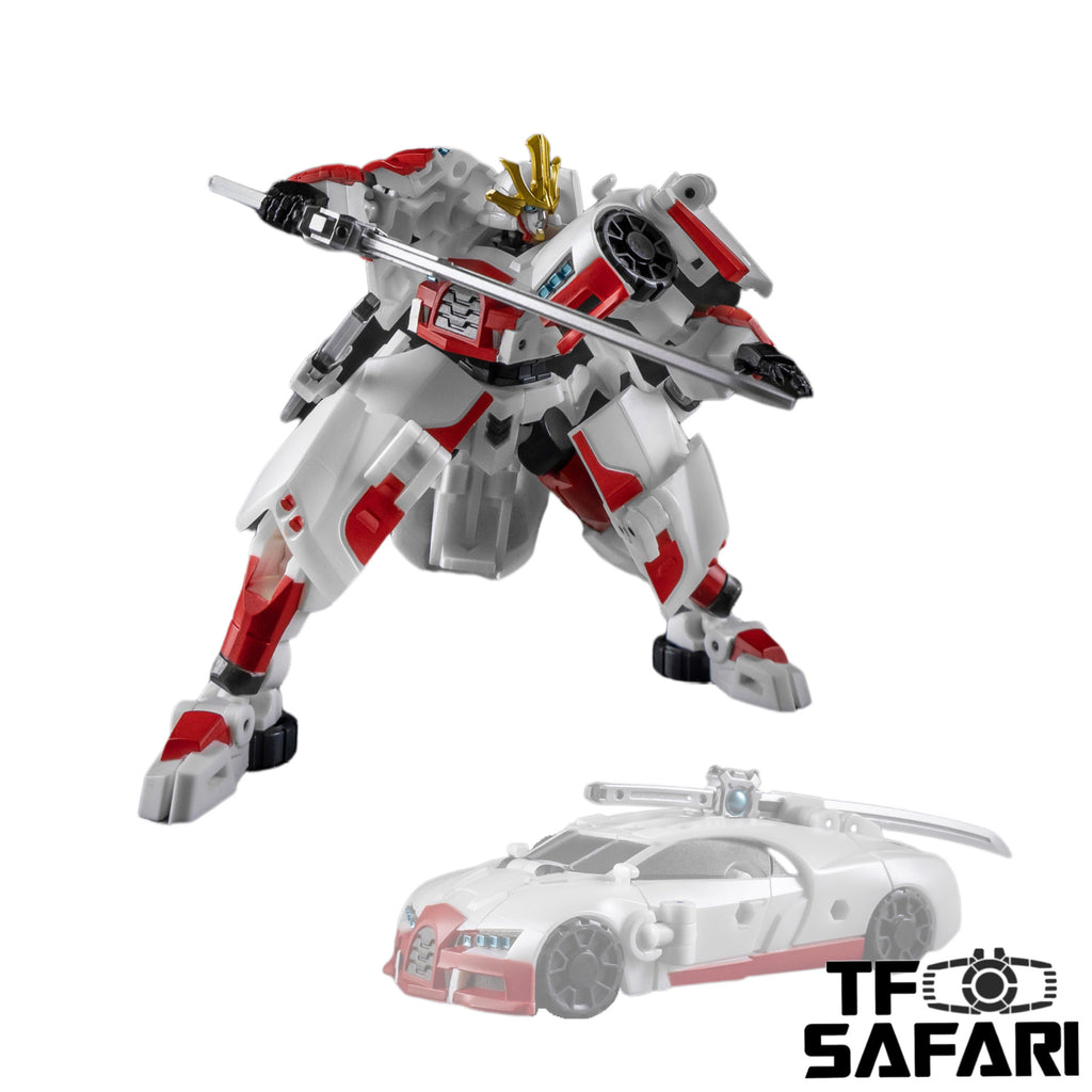 Iron Factory IF EX-52S EX52S Iron Samurai Twin-edged Blade Kochuu-Norimune Tsuki(Drift)9cm