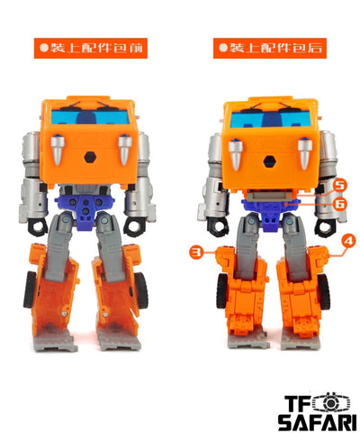 Go Better Studio GX-23 GX23 Gap Fillers for WFC Kingdom Huffer Upgrade Kit