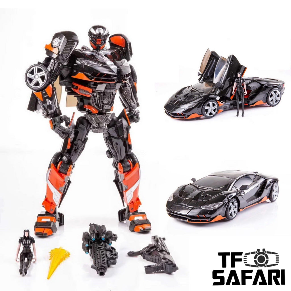 Thunder Model TH01 TH-01 (1:1 KO DX9 K3 La Hire) (Hot Rod Rodimus) Reissue 19cm