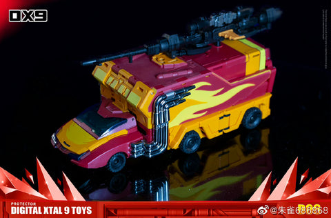 DX9 Toys D-06M D06M Carry (Not Hot Rod Rodimus) Metallic Painting Version 24cm