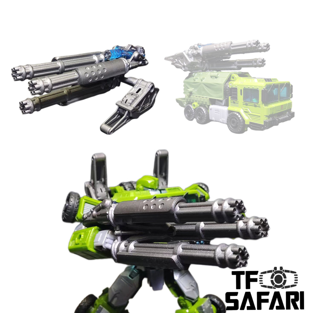 BDT Studio BDT-48 BDT48 Weapon Kit (Gatling Machine Gun) for Generations WFC Generations Legacy Bulkhead Upgrade Kit