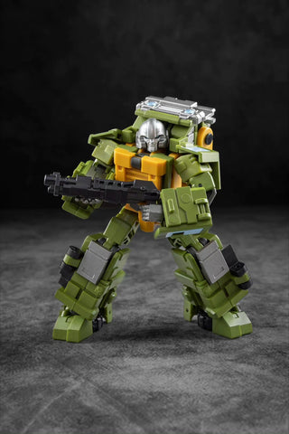 Iron Factory IF EX-64 EX64 Resolute Defender（Brawn）10cm / 4"