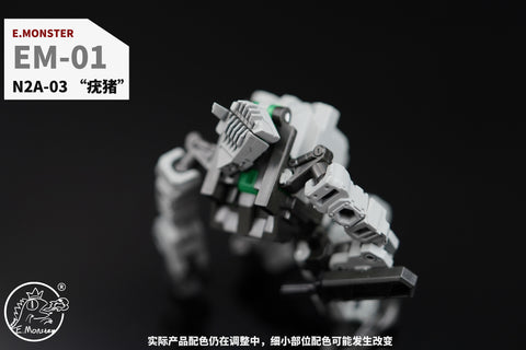 Emonster EM01/EM02/EM03 Power Suit (Diaclone line size) 1:60