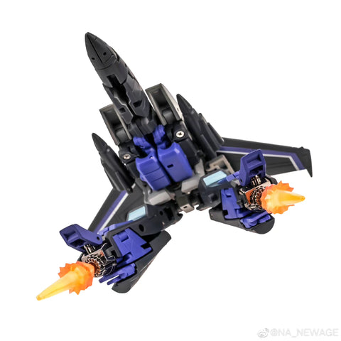 NA NewAge H15C H-15C Samael ( Skywarp ) New Age 4th Anniversary Version 9cm / 3.5"