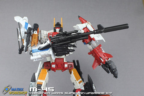 Matrix Workshop M-45 M45 Weapon Set for CW Combiner Wars Superion Upgrade Kit