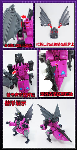 115 Workshop YYW-14 YYW14 Weapon Set & Upgrade Kit for WFC Buzzworthy Bumblebee Worlds Collide Fangry Upgrade Kit