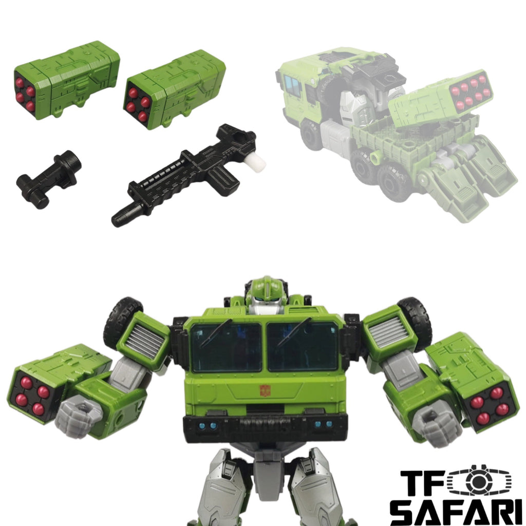 Matrix Workshop M72 M-72 Weapon set for Generations Legacy Voyager Prime Bulkhead Upgrade Kit