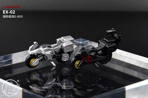 Emonster 4 in 1 EX01C EX-01C Motorcycles for Diaclone / Emonster Power Suit Pilots Diaclone Upgrade Kit 1:60