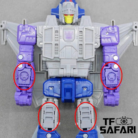 Superman Studio SPS23 SPS23 Upgrade Kit / Gap fillers for Legacy Evolution Needlenose Upgrade Kit