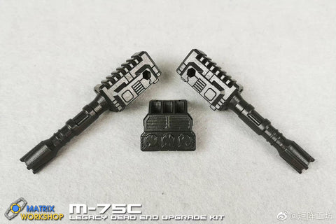 Matrix Workshop M75C M-75C Weapon set  for Generations Legacy Deluxe Dead End Upgrade Kit