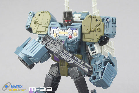 Matrix Workshop M-33 M33 Weapon Set for Combiner Wars Bruticus Upgrade Kit