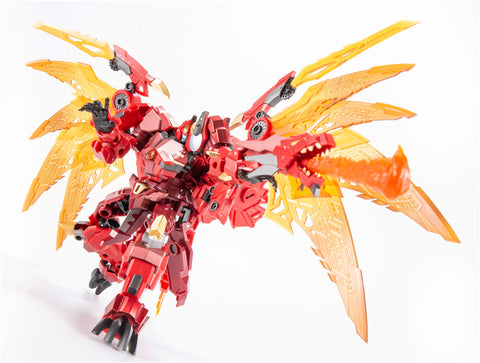 JB Jinbao Pocket Size DF07 DF-07 8871 Flame Devil (Transmetal Megatron ) 15cm / 6"