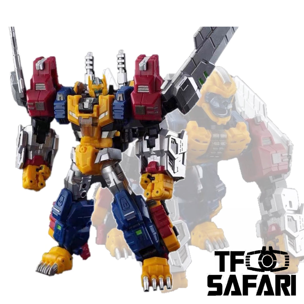 Iron Factory IF EX-43 EX43 Primal Commander (Optimus Primal) Beast War BW IronFactory 12cm / 4.5"