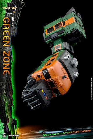 Moon Studio MS-05 MS05 Green Zone, Radiatron (Not G1 Suiken, Raiden ) 21cm / 8.3"