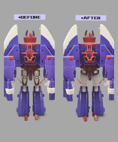 Go Better Studio GX-49A/B GX49A/B Gap fillers for Generations Legacy Alpha Trion / Studio Series 86 SS86 Scourge ( Upgrade Kit+ Gap Fillers)