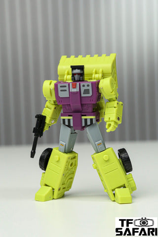 Magic Square MS Toys MS-B37 Shovel Master (Scrapper) & MS-B38 Roller Master (Mixmaster) Constructor Devastator Combiner Set A (2 in 1 set)