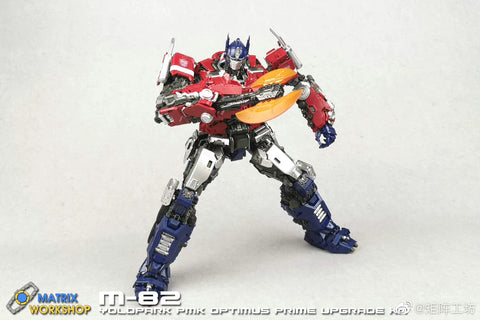 Matrix Workshop M82 M-82 Energon Axe for Yolopark / Soskill Bumblebee Movie Earth Mode Optimus Prime Upgrade Kit