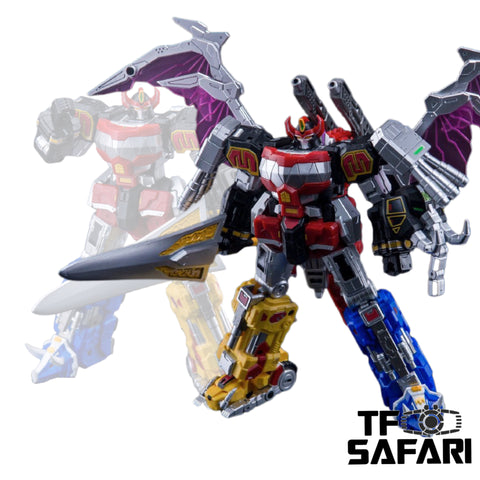 Lucky Cat Microcosmos MC-03 MC03 Beast Lord (Megazord 5 in 1 Set) Micro Cosmos 16cm / 6.3"