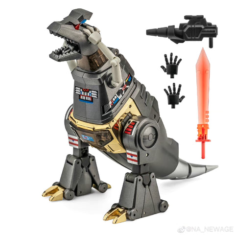 NA NewAge H44EX H-44EX Ymir (Grimlock) Toy Color Metallic Version New Age 13.5 cm / 5.3"
