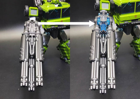 BDT Studio BDT-48 BDT48 Weapon Kit (Gatling Machine Gun) for Generations WFC Generations Legacy Bulkhead Upgrade Kit