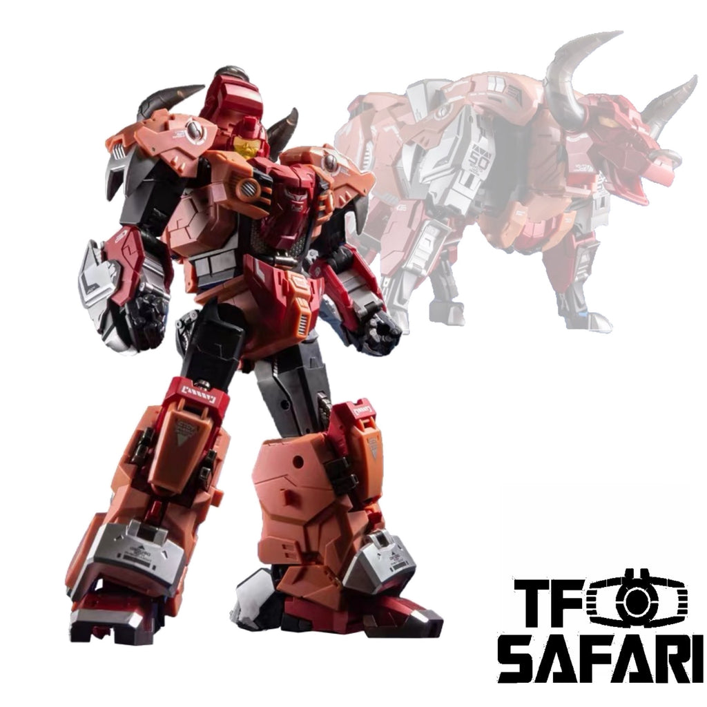Cang Toys Cang-Toys CT-Chiyou-02 Landbull (Tantrum, Feral Rex) Predaking Combiner 23cm / 9"