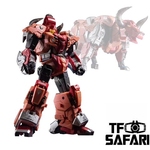 Cang Toys Cang-Toys CT-Chiyou-02 Landbull (Tantrum, Feral Rex) Predaking Combiner 23cm / 9"