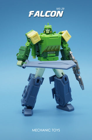 MFT MechFansToys Mechanic Toys Mech Soul MS-29 MS29 Falcon (Springer) Mech Fans Toys 10cm / 4"