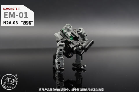 Emonster EM01/EM02/EM03 Power Suit (Diaclone line size) 1:60