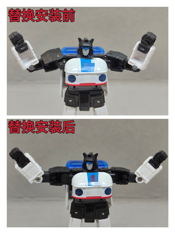 Superman Studio SPS25 SPS25 Upgrade Kit / Gap fillers for Buzzworthy Bumblebee Legacy: Evolution Origin Autobot Jazz Upgrade Kit