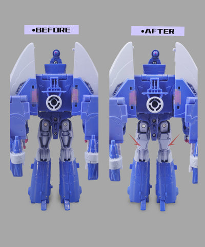 Go Better Studio GX-49A/B GX49A/B Gap fillers for Generations Legacy Alpha Trion / Studio Series 86 SS86 Scourge ( Upgrade Kit+ Gap Fillers)