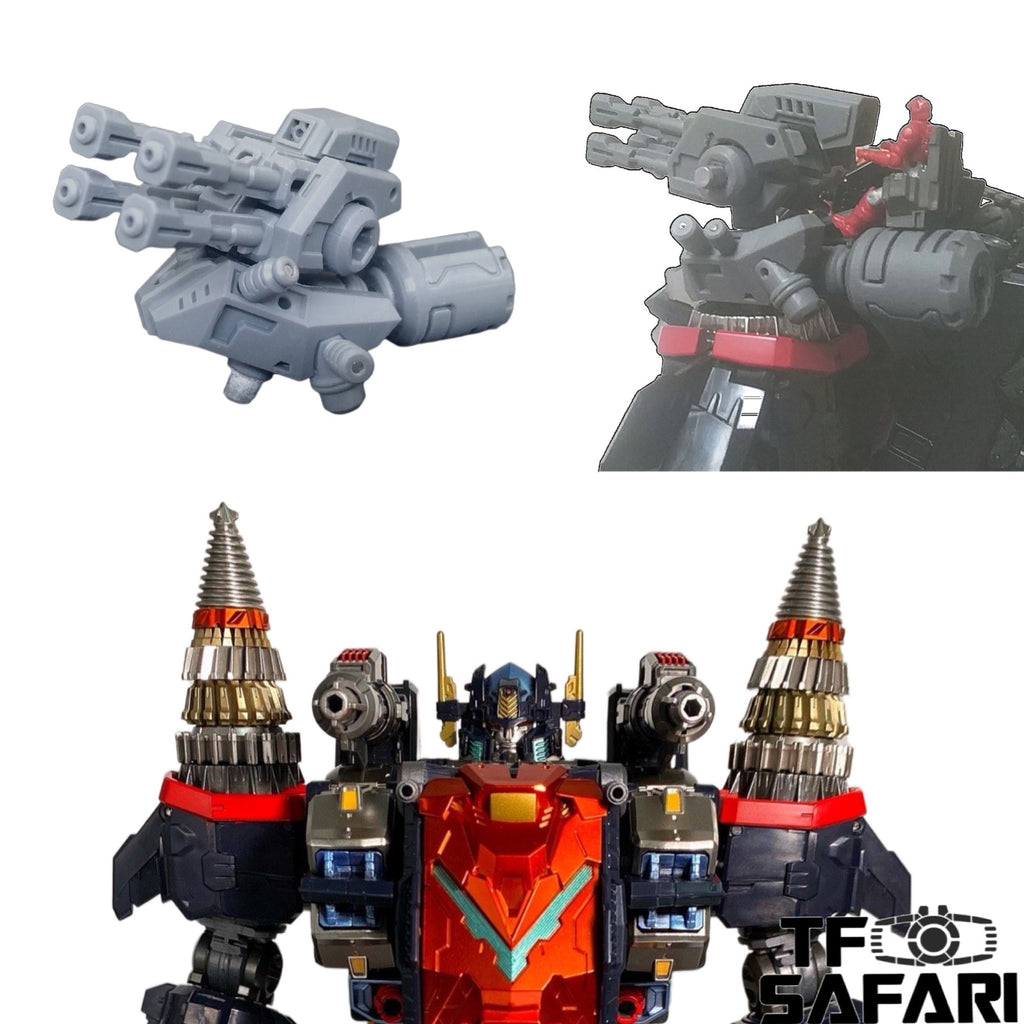 【Made-to-Order】Primula Studio PRM01 Shoulder Cannon for Diaclone DA80 Big Powered GV (Verse Caliver) Upgrade Kit