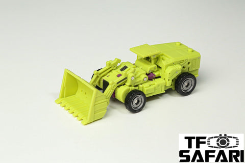 Magic Square MS Toys MS-B37 Shovel Master (Scrapper) & MS-B38 Roller Master (Mixmaster) Constructor Devastator Combiner Set A (2 in 1 set)