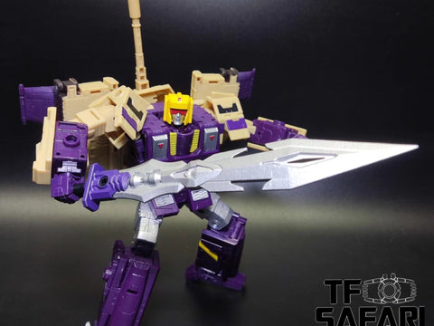 BDT Studio  BDT-38 BDT38 Weapon Set(Blade + Laser Gun)for Generations Legacy Series Leader Blitzwing Upgrade Kit