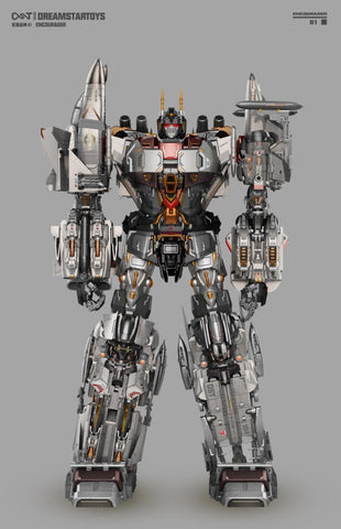 Dream Star Toys  DST01-001 DST-01 Slingshoot Encourager Combiner ( Slingshot, Aerialbots , Superion) Metallic Version 22cm (8.5") DreamStarToys