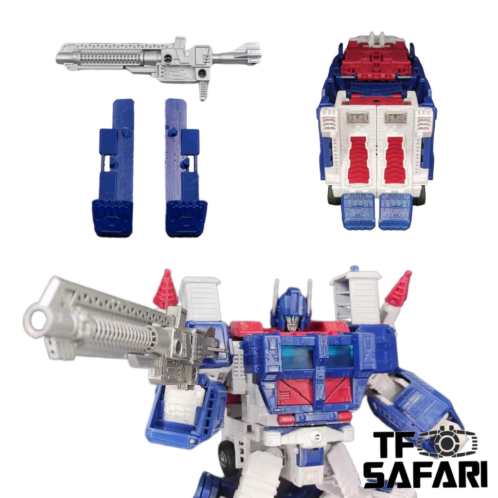 BDT Studio BDT-15 BDT15 Weapon set & Replacement Feet for WFC Kingdom Ultra Magnus Upgrade Kit